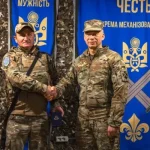 Нагрудним знаком «Золотий Хрест» нагородили військового з Житомирської області Валерія Присяжнюка