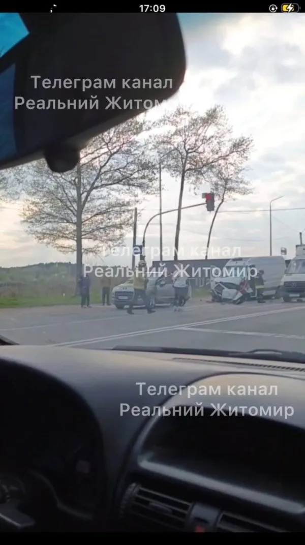Жахлива ДТП під Житомиром (с. Станишівка)