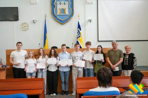У Житомирі нагородили учнів та педагогів-переможців всеукраїнських і міжнародних конкурсів