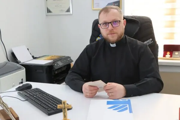 Директор благодійного фонду «Карітас-Житомир» Олег Лучка святкує день народження