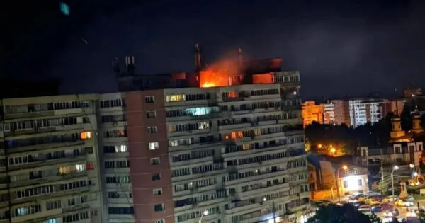 У Румунії російський безпілотник врізався у багатоповерхівку: є постраждалі