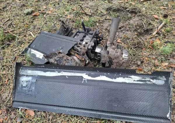 Другий за добу - на півночі Житомирщини прикордонники знищили ворожий БпЛА